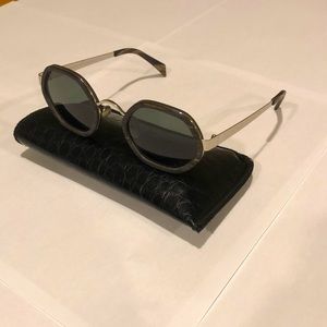 Handcrafted birch noir sunglasses